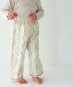 URBAN RESEARCH DOORS / アーバンリサーチ ドアーズ パンツ | Pippi+Lotta　Flower long pants(KIDS)