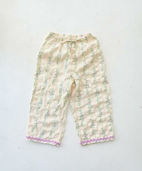 URBAN RESEARCH DOORS / アーバンリサーチ ドアーズ パンツ | Pippi+Lotta　Flower long pants(KIDS) | 詳細14