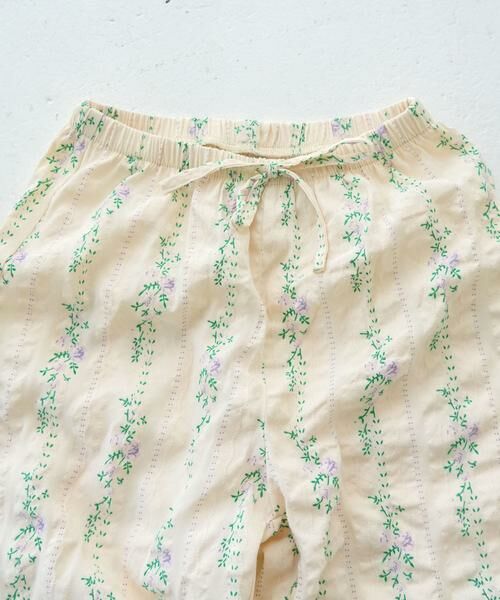 URBAN RESEARCH DOORS / アーバンリサーチ ドアーズ パンツ | Pippi+Lotta　Flower long pants(KIDS) | 詳細15