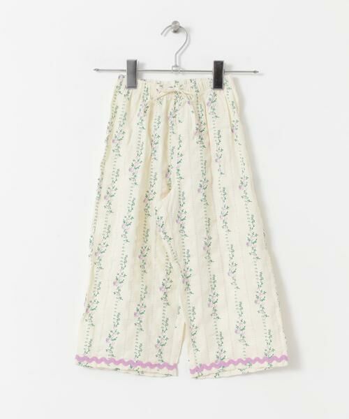 URBAN RESEARCH DOORS / アーバンリサーチ ドアーズ パンツ | Pippi+Lotta　Flower long pants(KIDS) | 詳細17