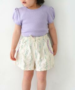 URBAN RESEARCH DOORS / アーバンリサーチ ドアーズ パンツ | Pippi+Lotta　Flower short pants(KIDS)
