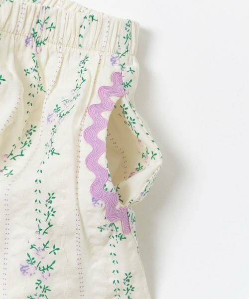URBAN RESEARCH DOORS / アーバンリサーチ ドアーズ パンツ | Pippi+Lotta　Flower short pants(KIDS) | 詳細20