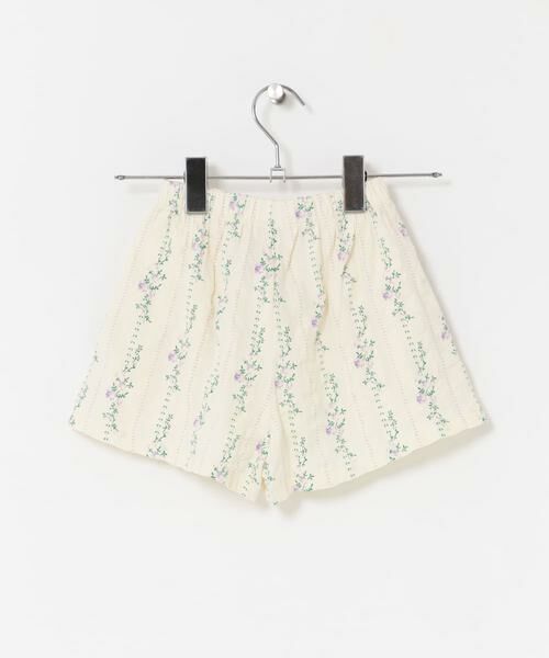 URBAN RESEARCH DOORS / アーバンリサーチ ドアーズ パンツ | Pippi+Lotta　Flower short pants(KIDS) | 詳細21