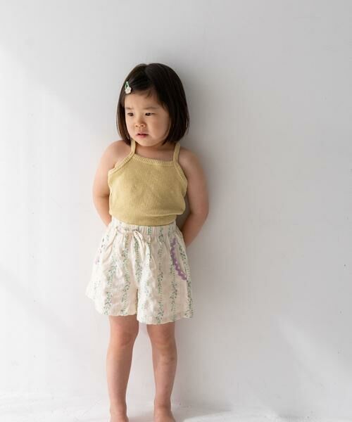 URBAN RESEARCH DOORS / アーバンリサーチ ドアーズ パンツ | Pippi+Lotta　Flower short pants(KIDS) | 詳細6