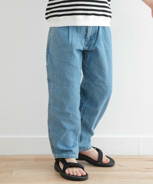 URBAN RESEARCH DOORS / アーバンリサーチ ドアーズ パンツ | Lee　WIDE TAPERED PAINTER(KIDS) | 詳細1