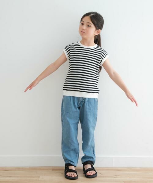 URBAN RESEARCH DOORS / アーバンリサーチ ドアーズ パンツ | Lee　WIDE TAPERED PAINTER(KIDS) | 詳細6