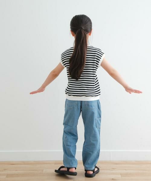 URBAN RESEARCH DOORS / アーバンリサーチ ドアーズ パンツ | Lee　WIDE TAPERED PAINTER(KIDS) | 詳細7