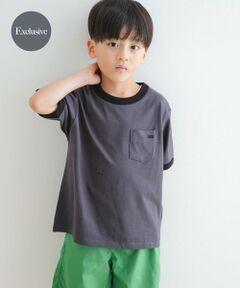URBAN RESEARCH DOORS / アーバンリサーチ ドアーズ トップス | 『別注』Lee×DOORS　リンガーTシャツ(KIDS)