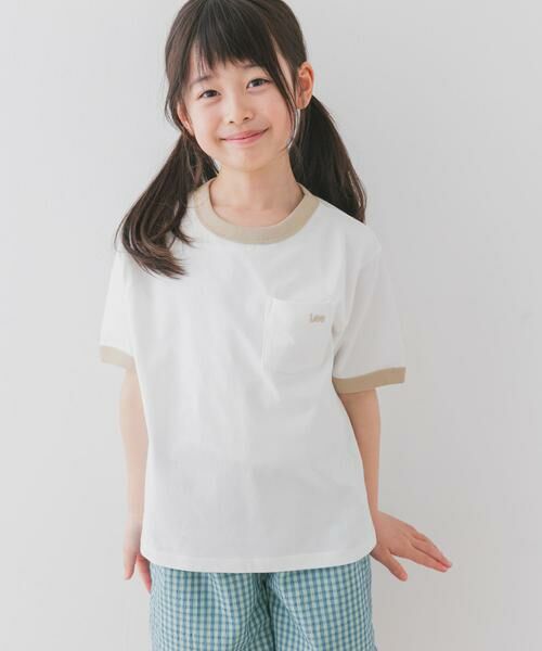 URBAN RESEARCH DOORS / アーバンリサーチ ドアーズ トップス | 『別注』Lee×DOORS リンガーTシャツ(KIDS) | 詳細1