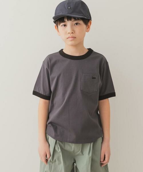 URBAN RESEARCH DOORS / アーバンリサーチ ドアーズ トップス | 『別注』Lee×DOORS リンガーTシャツ(KIDS) | 詳細28