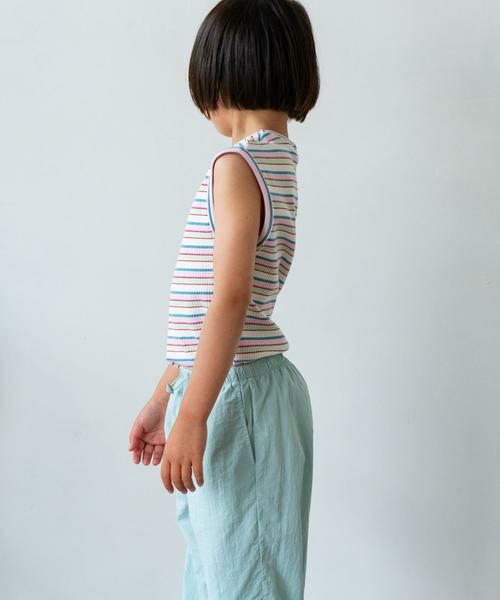 URBAN RESEARCH DOORS / アーバンリサーチ ドアーズ トップス | Pippi+Lotta　Multi stripe sleeveless(KIDS) | 詳細1
