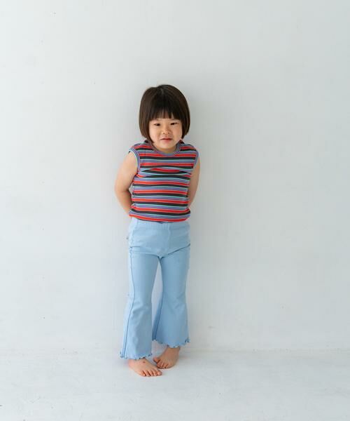 URBAN RESEARCH DOORS / アーバンリサーチ ドアーズ トップス | Pippi+Lotta　Multi stripe sleeveless(KIDS) | 詳細21