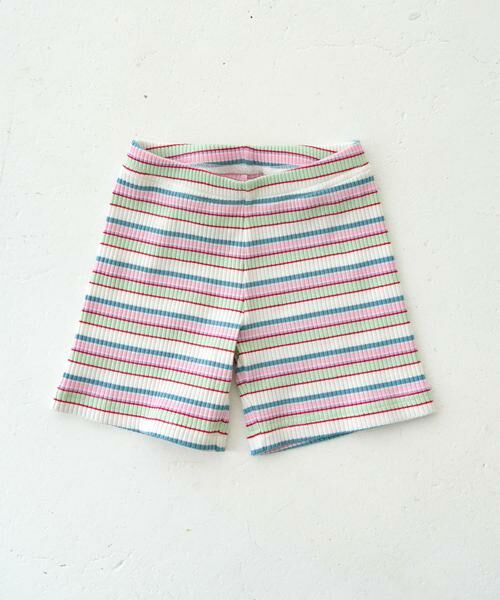 URBAN RESEARCH DOORS / アーバンリサーチ ドアーズ パンツ | Pippi+Lotta　Multi stripe shorts(KIDS) | 詳細10
