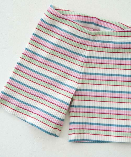URBAN RESEARCH DOORS / アーバンリサーチ ドアーズ パンツ | Pippi+Lotta　Multi stripe shorts(KIDS) | 詳細11