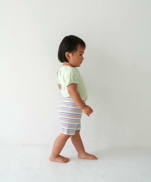 URBAN RESEARCH DOORS / アーバンリサーチ ドアーズ パンツ | Pippi+Lotta　Multi stripe shorts(KIDS) | 詳細7