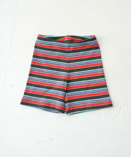 URBAN RESEARCH DOORS / アーバンリサーチ ドアーズ パンツ | Pippi+Lotta　Multi stripe shorts(KIDS) | 詳細28