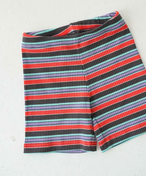 URBAN RESEARCH DOORS / アーバンリサーチ ドアーズ パンツ | Pippi+Lotta　Multi stripe shorts(KIDS) | 詳細29