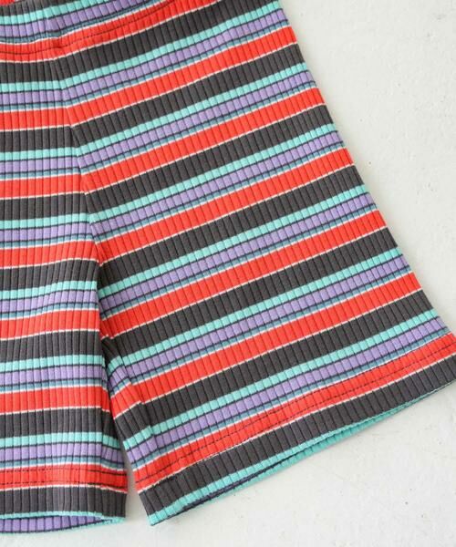 URBAN RESEARCH DOORS / アーバンリサーチ ドアーズ パンツ | Pippi+Lotta　Multi stripe shorts(KIDS) | 詳細30