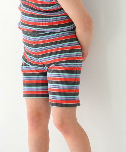 URBAN RESEARCH DOORS / アーバンリサーチ ドアーズ パンツ | Pippi+Lotta　Multi stripe shorts(KIDS) | 詳細17