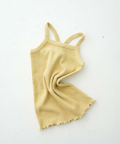 URBAN RESEARCH DOORS / アーバンリサーチ ドアーズ トップス | Pippi+Lotta　Ribbed camisole(KIDS) | 詳細1