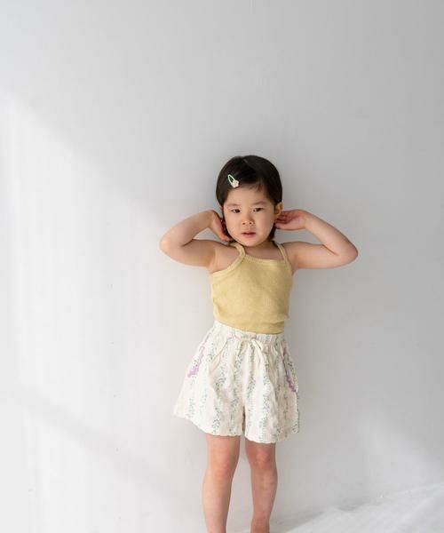 URBAN RESEARCH DOORS / アーバンリサーチ ドアーズ トップス | Pippi+Lotta　Ribbed camisole(KIDS) | 詳細10