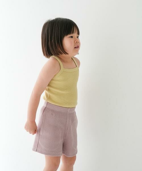 URBAN RESEARCH DOORS / アーバンリサーチ ドアーズ トップス | Pippi+Lotta　Ribbed camisole(KIDS) | 詳細3