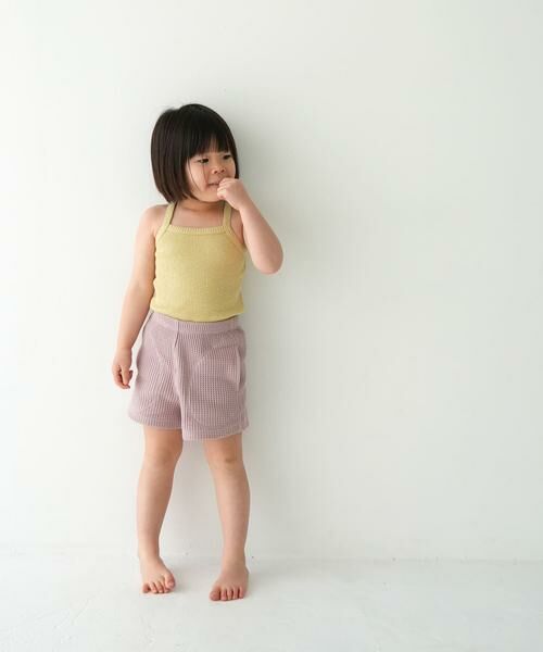 URBAN RESEARCH DOORS / アーバンリサーチ ドアーズ トップス | Pippi+Lotta　Ribbed camisole(KIDS) | 詳細4