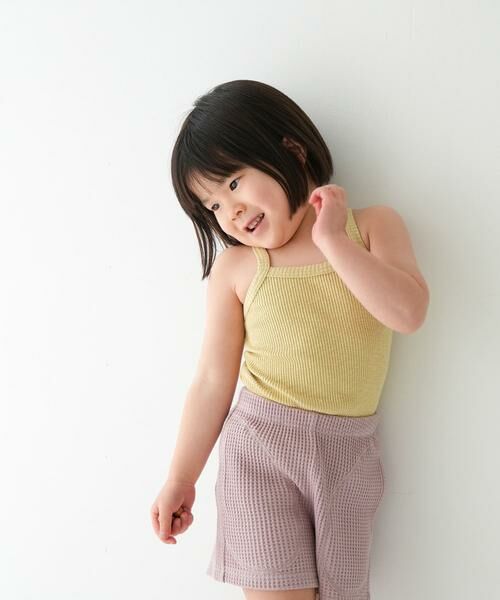 URBAN RESEARCH DOORS / アーバンリサーチ ドアーズ トップス | Pippi+Lotta　Ribbed camisole(KIDS) | 詳細7