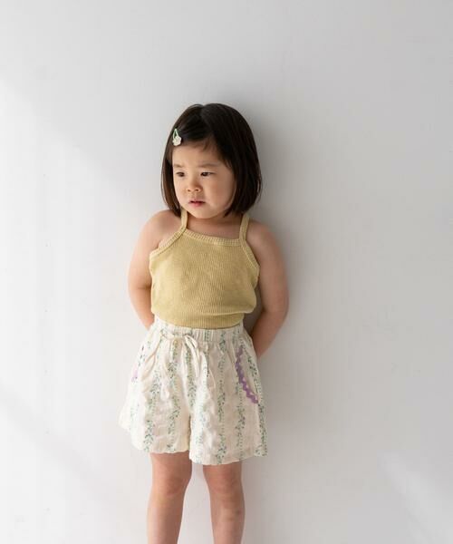 URBAN RESEARCH DOORS / アーバンリサーチ ドアーズ トップス | Pippi+Lotta　Ribbed camisole(KIDS) | 詳細9