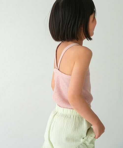 URBAN RESEARCH DOORS / アーバンリサーチ ドアーズ トップス | Pippi+Lotta　Ribbed camisole(KIDS) | 詳細15
