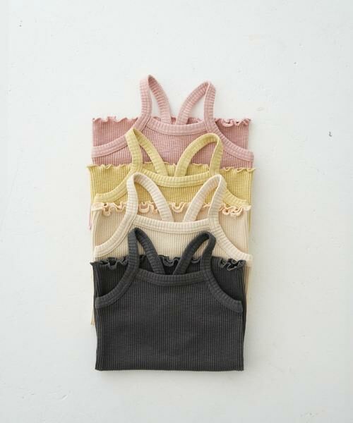URBAN RESEARCH DOORS / アーバンリサーチ ドアーズ トップス | Pippi+Lotta　Ribbed camisole(KIDS) | 詳細25