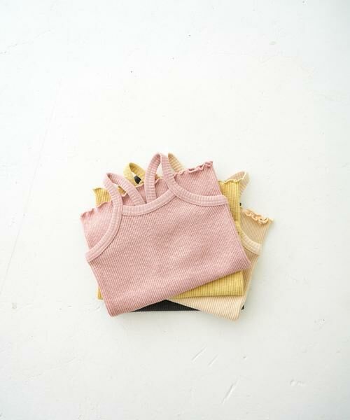 URBAN RESEARCH DOORS / アーバンリサーチ ドアーズ トップス | Pippi+Lotta　Ribbed camisole(KIDS) | 詳細26