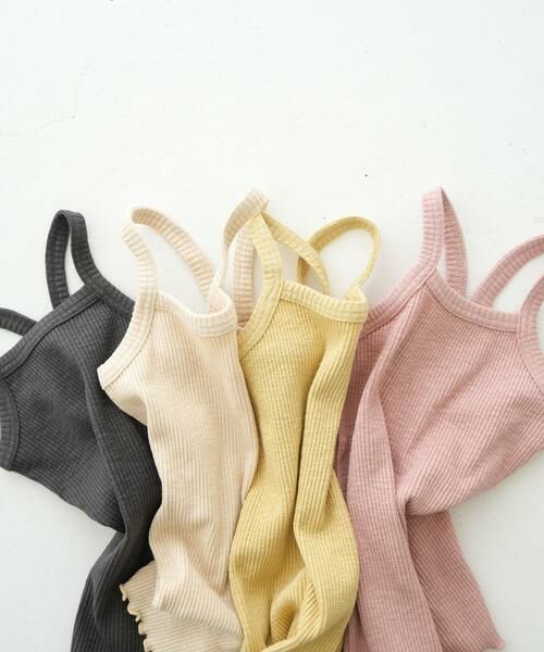 URBAN RESEARCH DOORS / アーバンリサーチ ドアーズ トップス | Pippi+Lotta　Ribbed camisole(KIDS) | 詳細28