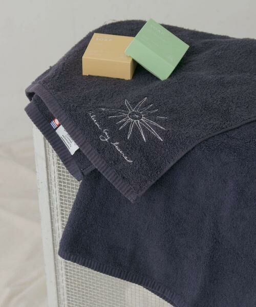 URBAN RESEARCH DOORS / アーバンリサーチ ドアーズ タオル | DOORS LIVING PRODUCTS　Bath Towel navy | 詳細4