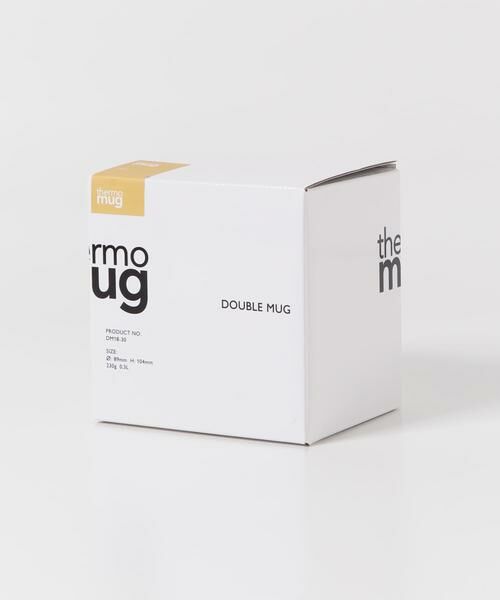 URBAN RESEARCH DOORS / アーバンリサーチ ドアーズ グラス・マグカップ | 『WEB/一部店舗限定』thermo mug　DOUBLE MUG | 詳細7