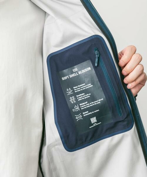 URBAN RESEARCH DOORS / アーバンリサーチ ドアーズ ブルゾン | DAIWA LIFESTYLE BASE　SOFT SHELL BLOUSON | 詳細8