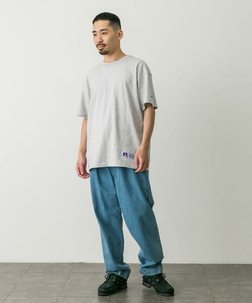 URBAN RESEARCH DOORS / アーバンリサーチ ドアーズ Tシャツ | 『別注』RUSSELL ATHLETIC×DOORS　USA Cotton Basic Tee | 詳細24