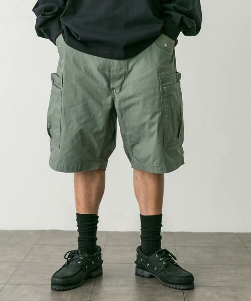 URBAN RESEARCH DOORS / アーバンリサーチ ドアーズ ショート・ハーフ・半端丈パンツ | 『別注』SASSAFRAS×DOORS　Overgrown Pants1/2 | 詳細10