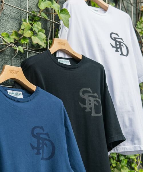 URBAN RESEARCH DOORS / アーバンリサーチ ドアーズ Tシャツ | 『別注』SASSAFRAS　SFD Logo T-shirts 1/2 | 詳細16