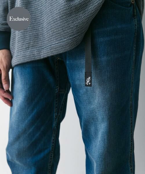 URBAN RESEARCH DOORS/アーバンリサーチ ドアーズ 『別注』Gramicci Mountain Tuck Pants インディゴブルー S