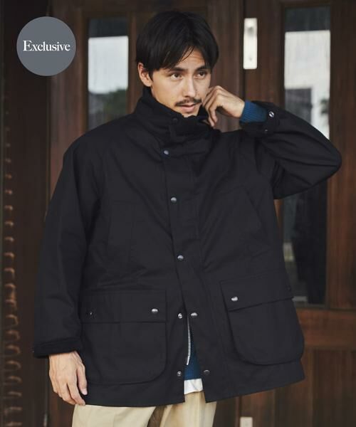 URBAN RESEARCH DOORS/アーバンリサーチ ドアーズ 『別注』Barbour / DOORS OS BEDALE STANDCOLLAR ブラック 36 URBAN RESEARCH DOORS/アーバンリサーチ ドアーズ 『別注』Barbour / DOORS OS BEDALE STANDCOLLAR ブラック 36