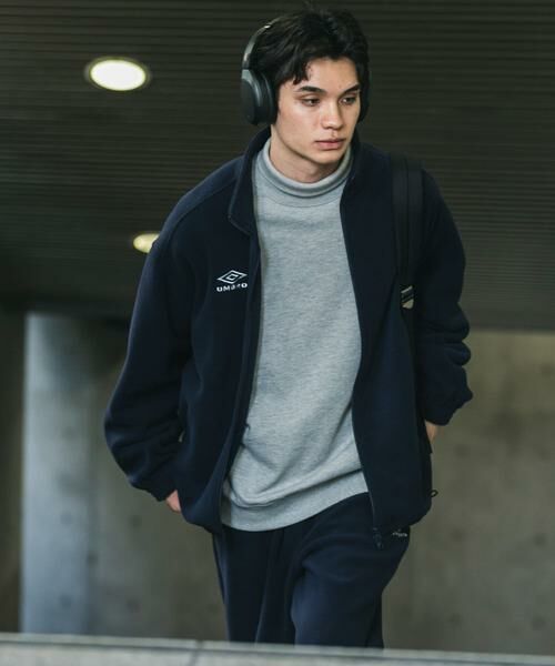 URBAN RESEARCH DOORS / アーバンリサーチ ドアーズ その他アウター | 『別注』UMBRO×DOORS　FLEECE JACKET | 詳細2