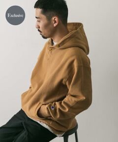 URBAN RESEARCH DOORS / アーバンリサーチ ドアーズ パーカー | 『別注』Champion×DOORS　RW HALF SNAP PARKA