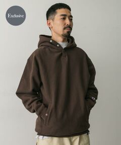 URBAN RESEARCH DOORS / アーバンリサーチ ドアーズ パーカー | 『別注』Champion×DOORS　RW HALF SNAP PARKA