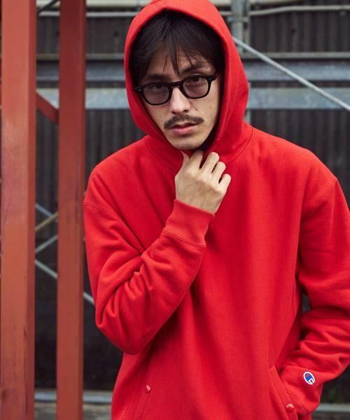 URBAN RESEARCH DOORS / アーバンリサーチ ドアーズ パーカー | 『別注』Champion×DOORS　RW HALF SNAP PARKA | 詳細2