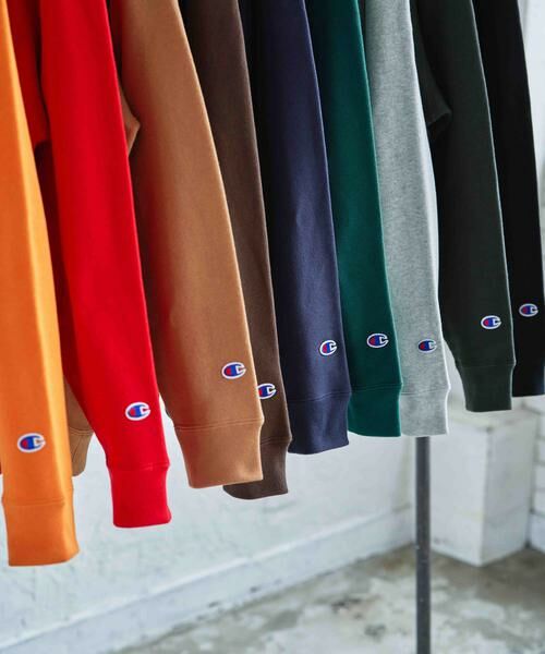 URBAN RESEARCH DOORS / アーバンリサーチ ドアーズ パーカー | 『別注』Champion×DOORS　RW HALF SNAP PARKA | 詳細24