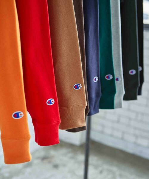 URBAN RESEARCH DOORS / アーバンリサーチ ドアーズ パーカー | 『別注』Champion×DOORS　RW HALF SNAP PARKA | 詳細25