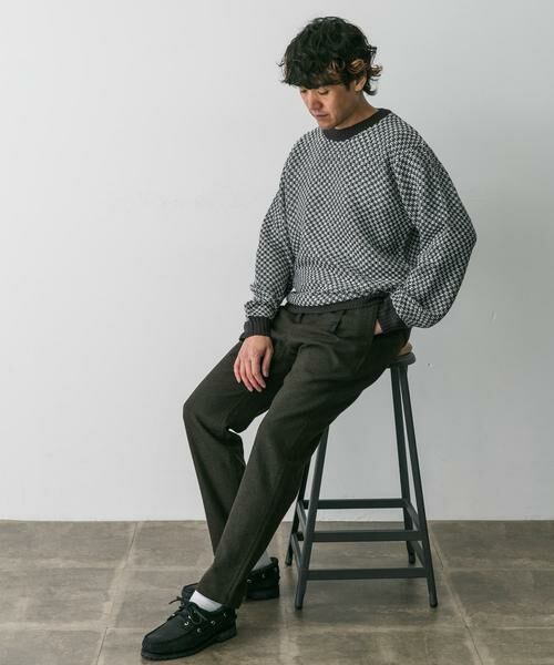 URBAN RESEARCH DOORS / アーバンリサーチ ドアーズ その他パンツ | 『別注』Gramicci　ナチュラルウールブレンドトラウザー | 詳細12