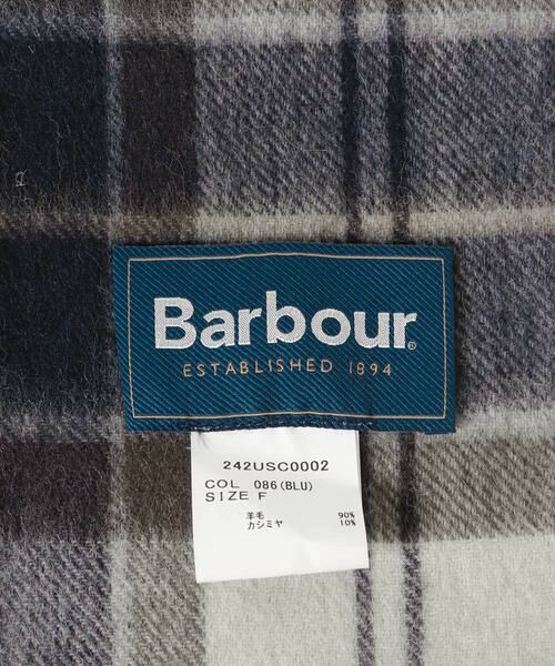 URBAN RESEARCH DOORS / アーバンリサーチ ドアーズ マフラー・ショール・スヌード・ストール | Barbour　WOOLCASHMERE TARTAN SCARF | 詳細11