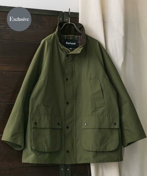 URBAN RESEARCH DOORS/アーバンリサーチ ドアーズ 『別注』Barbour / DOORS OS BEDALE STANDCOLLAR カーキ 40 URBAN RESEARCH DOORS/アーバンリサーチ ドアーズ 『別注』Barbour / DOORS OS BEDALE STANDCOLLAR カーキ 40